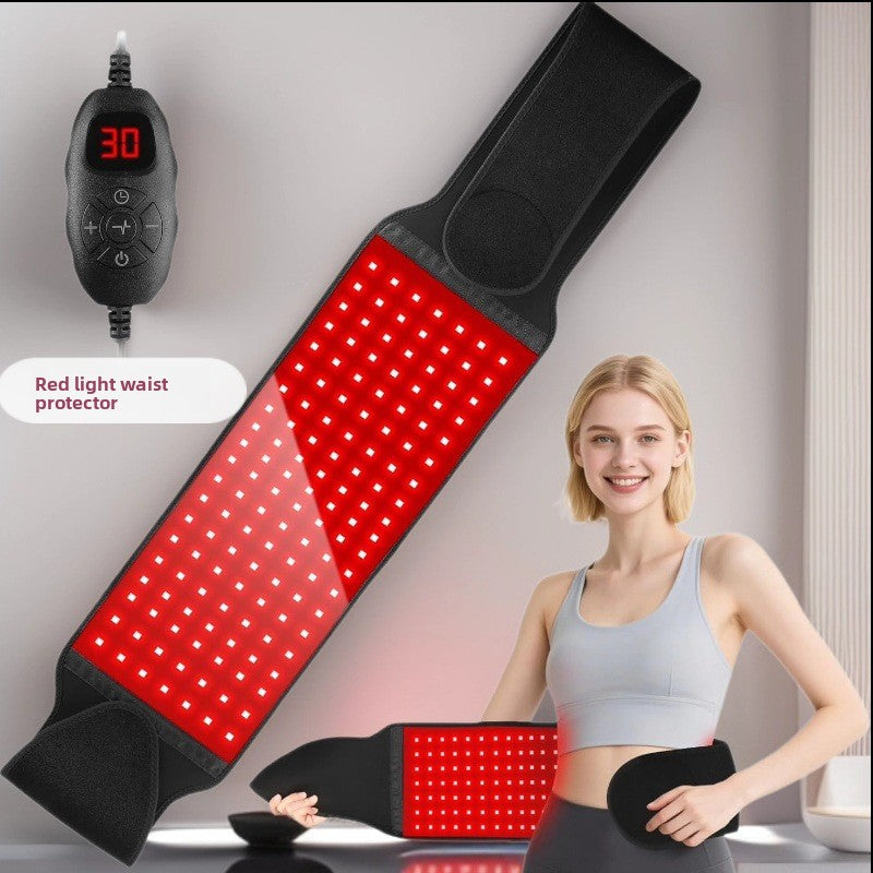 Red light massager belt